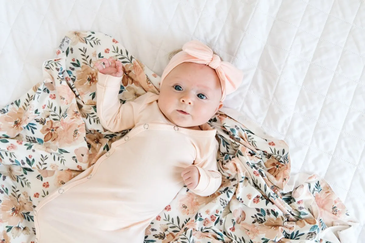 Blush Knotted Gown