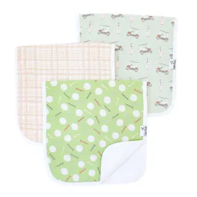 Bogey Burp Cloth Set