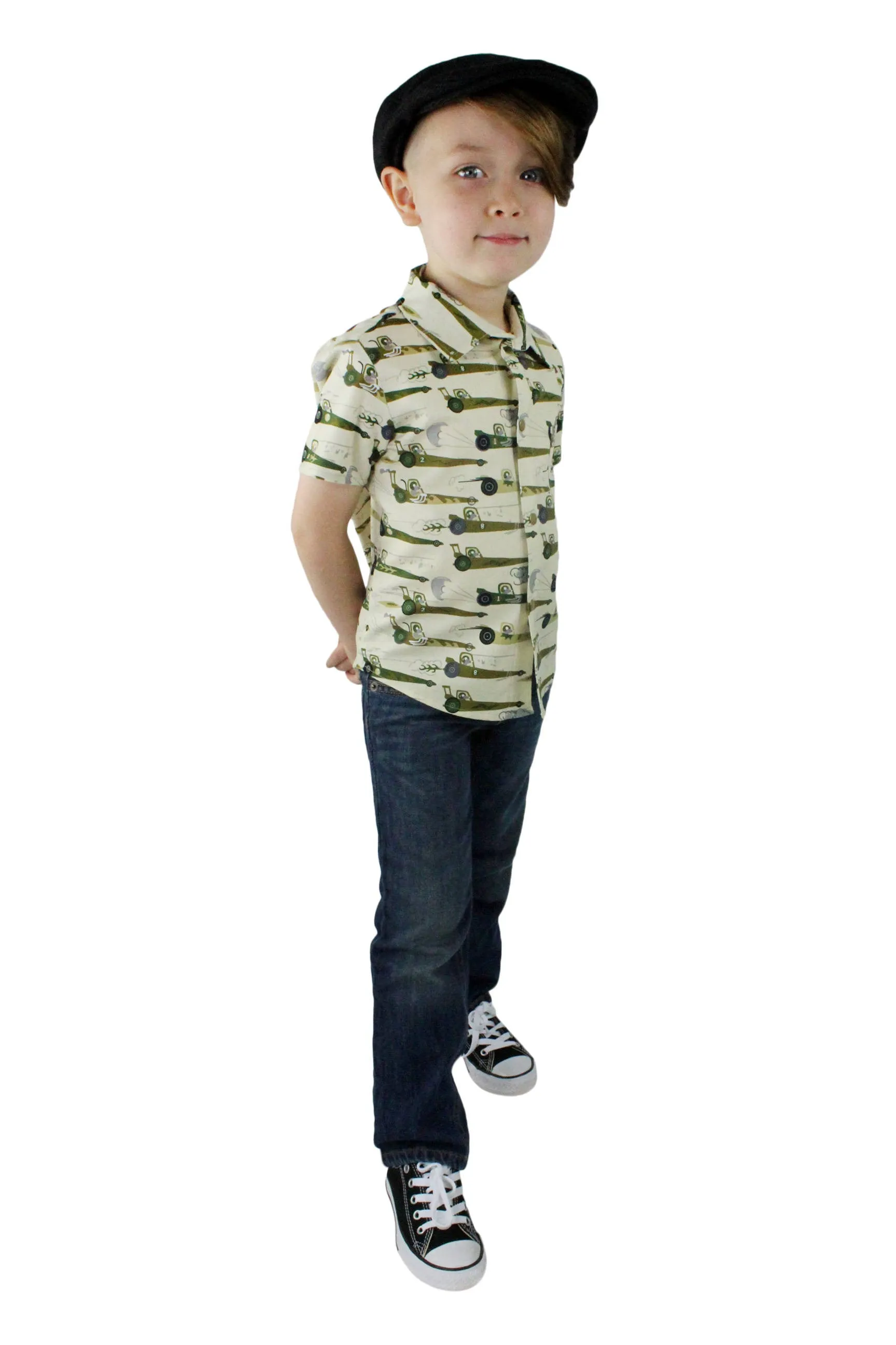 Boy's Rat Race Snap Top #BT-RR606
