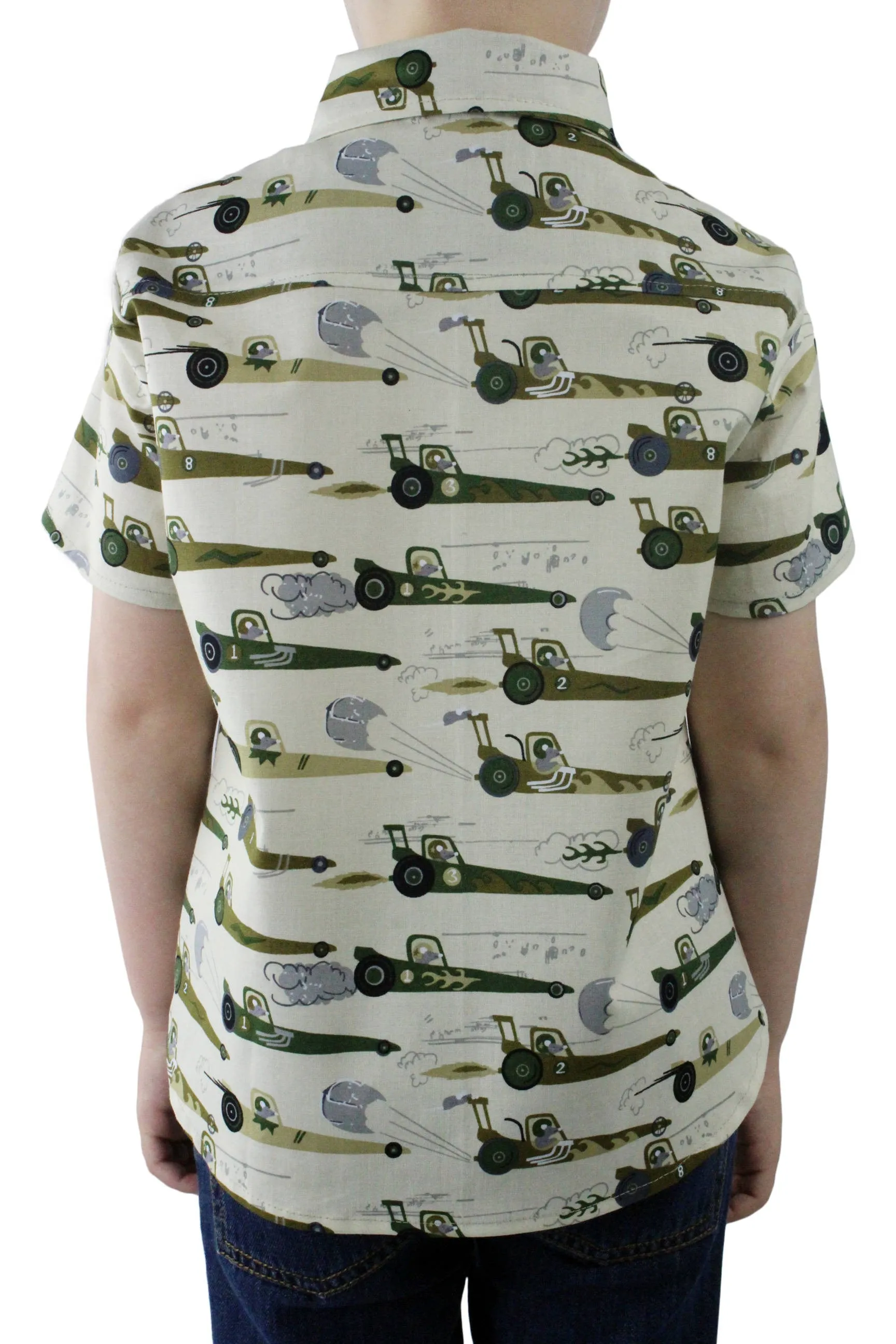Boy's Rat Race Snap Top #BT-RR606