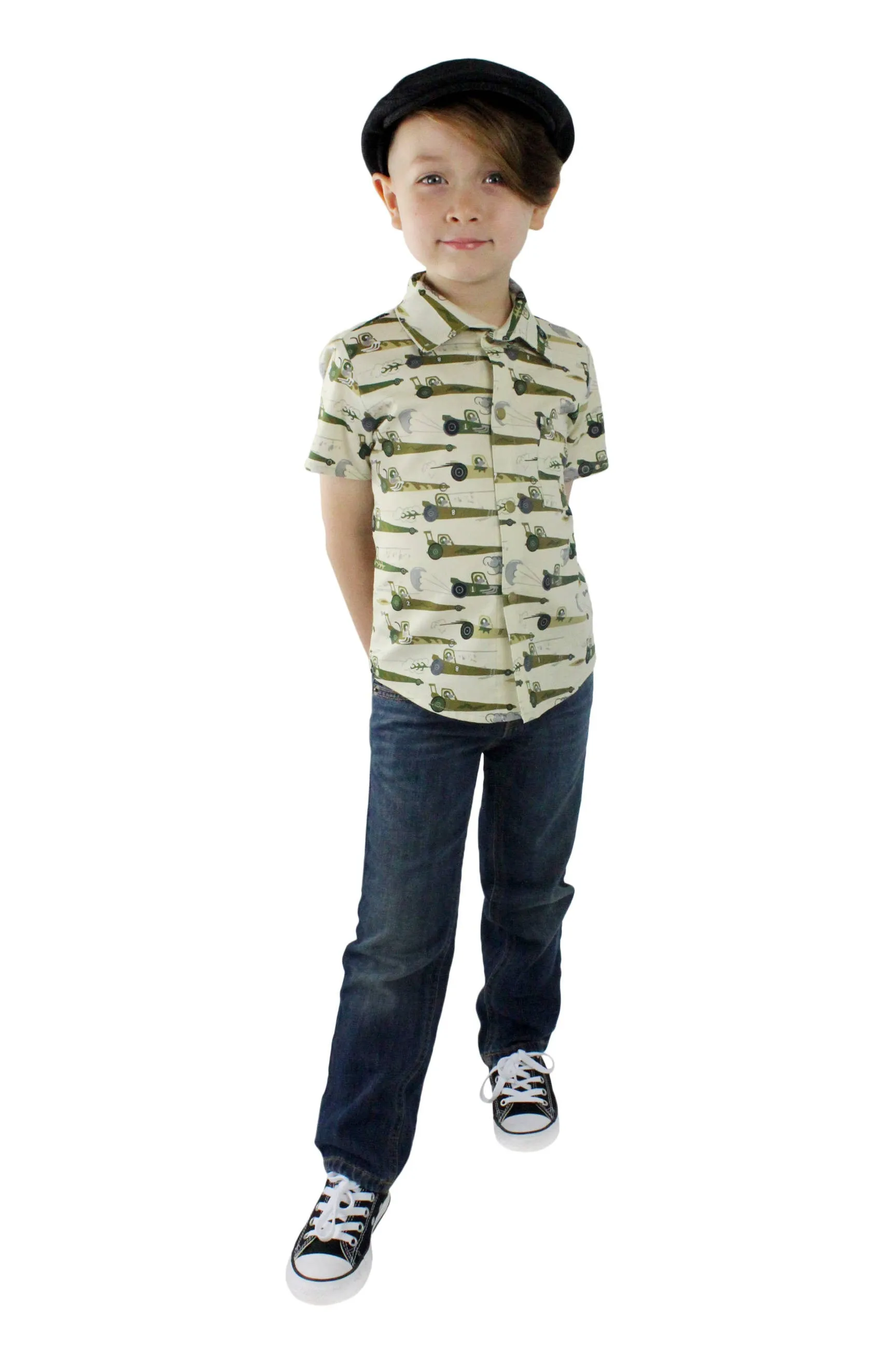 Boy's Rat Race Snap Top #BT-RR606