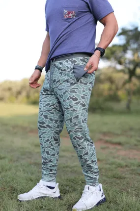Burlebo Retro Duck Camo Fleece Jogger
