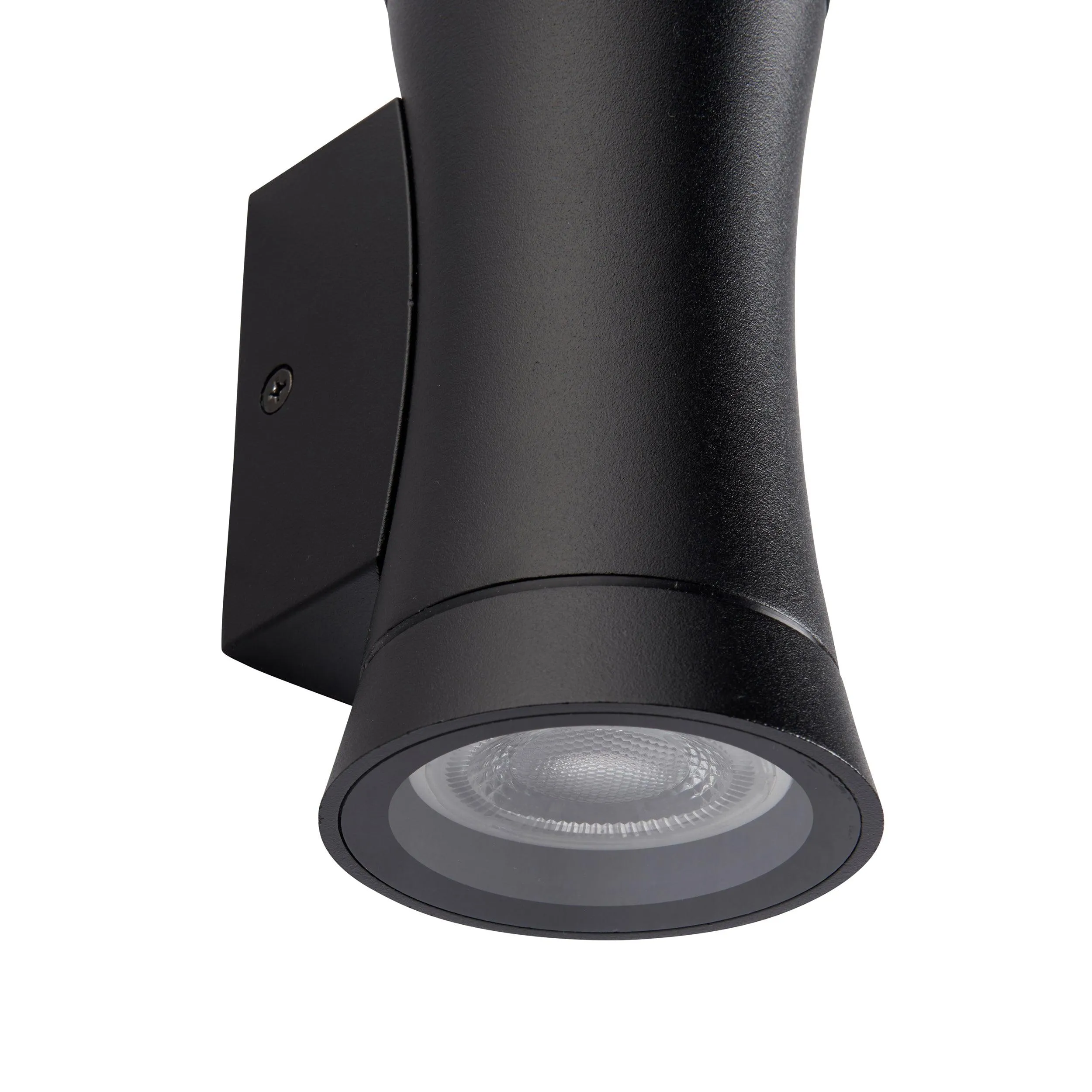 Camber Black Up & Down Outdoor Wall Light IP44 0W