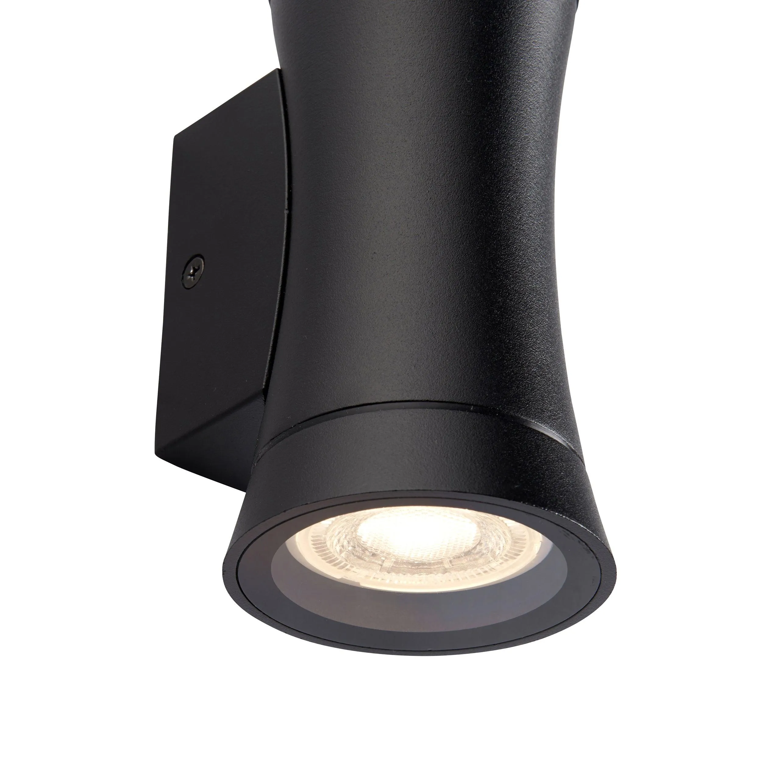 Camber Black Up & Down Outdoor Wall Light IP44 0W