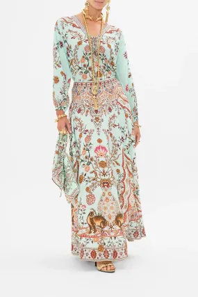 Camilla Lace Up Blouse - Weaving Worlds