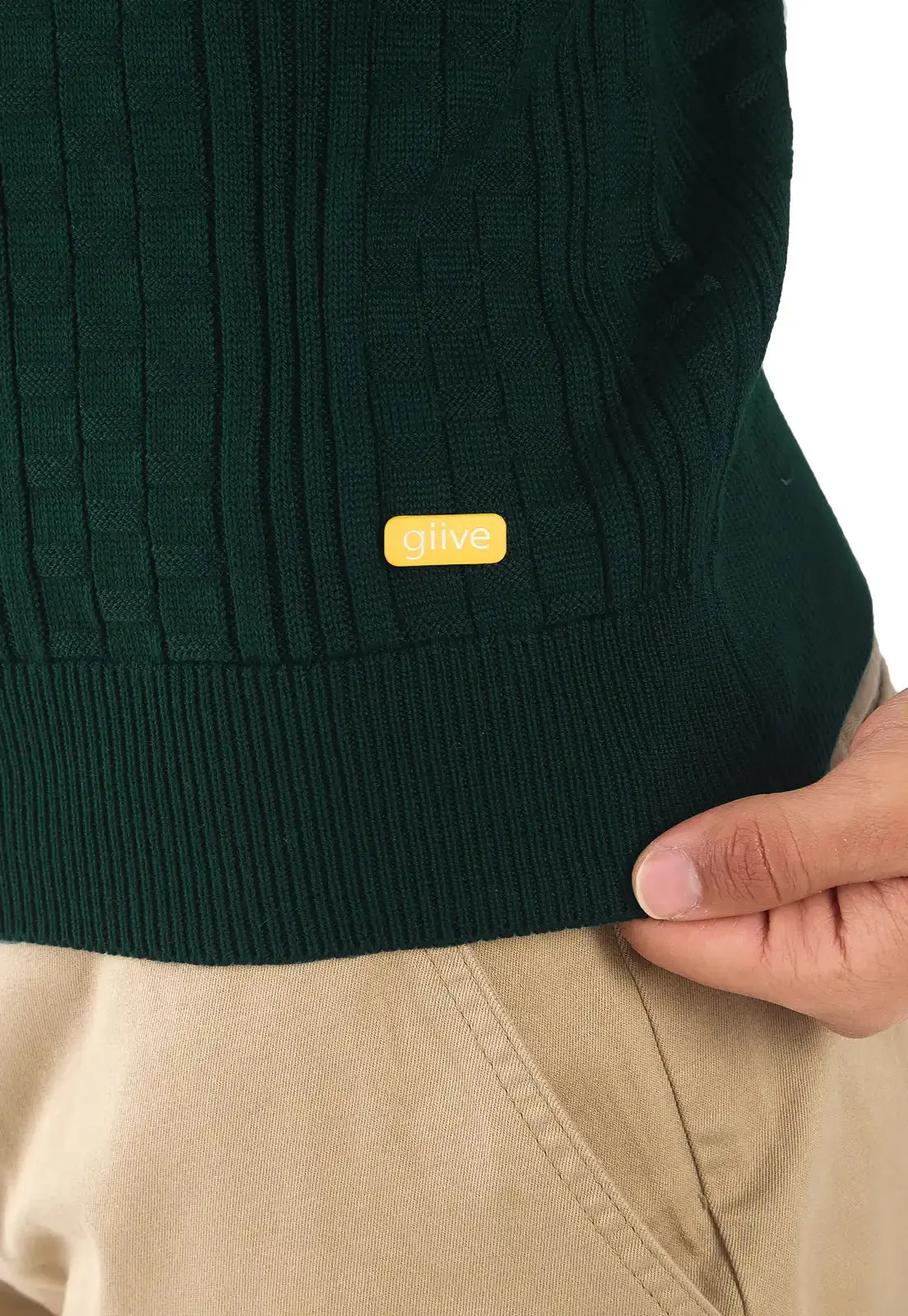 Camiseta Polo Cuadros 3 Botones
