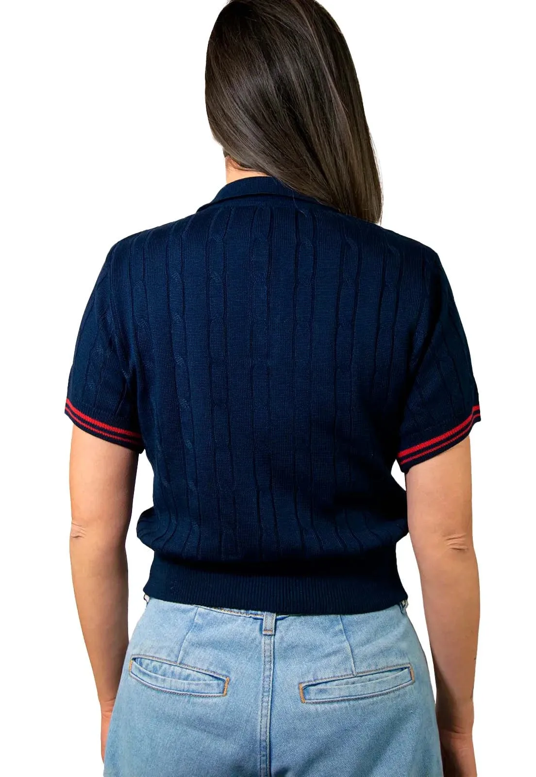 Camiseta Trenzada 3 Botones
