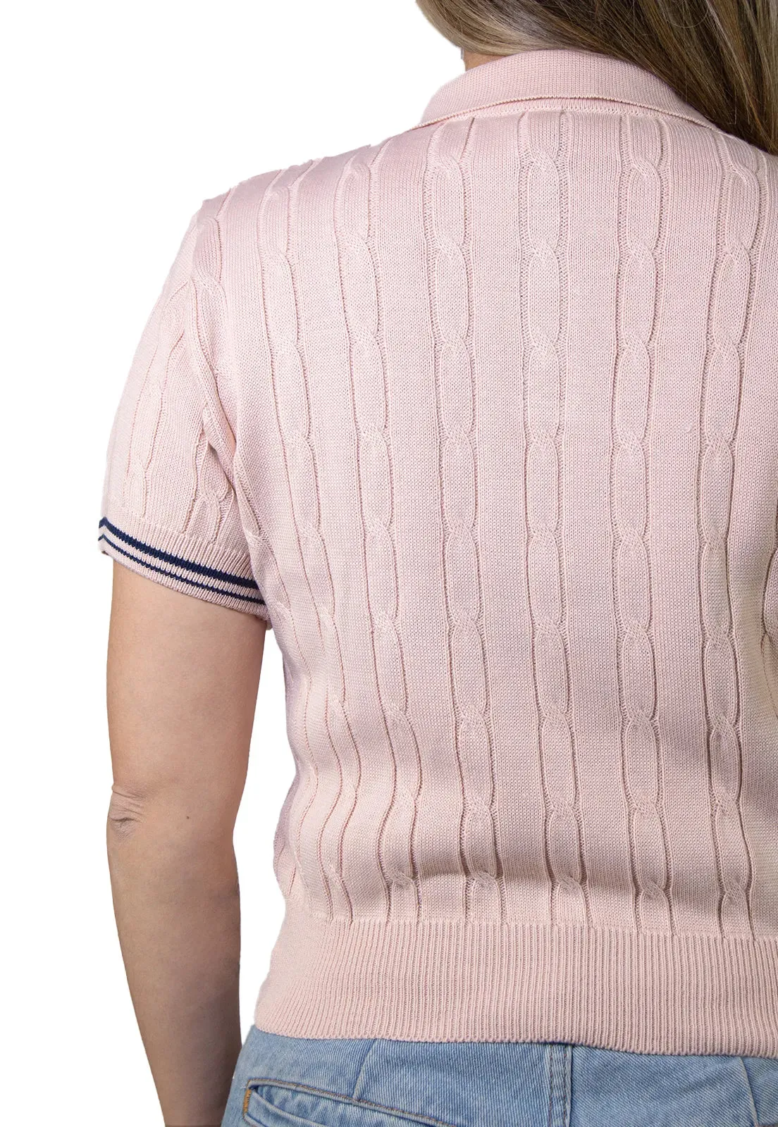 Camiseta Trenzada 3 Botones