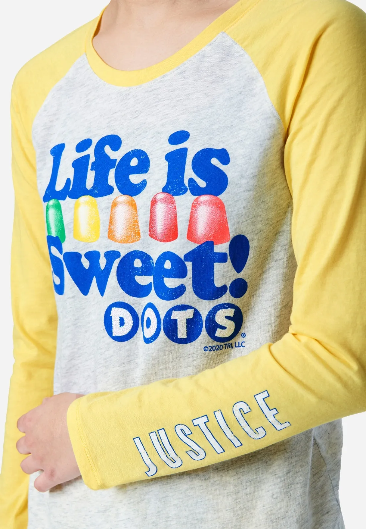 Candy Graphic Raglan Tee