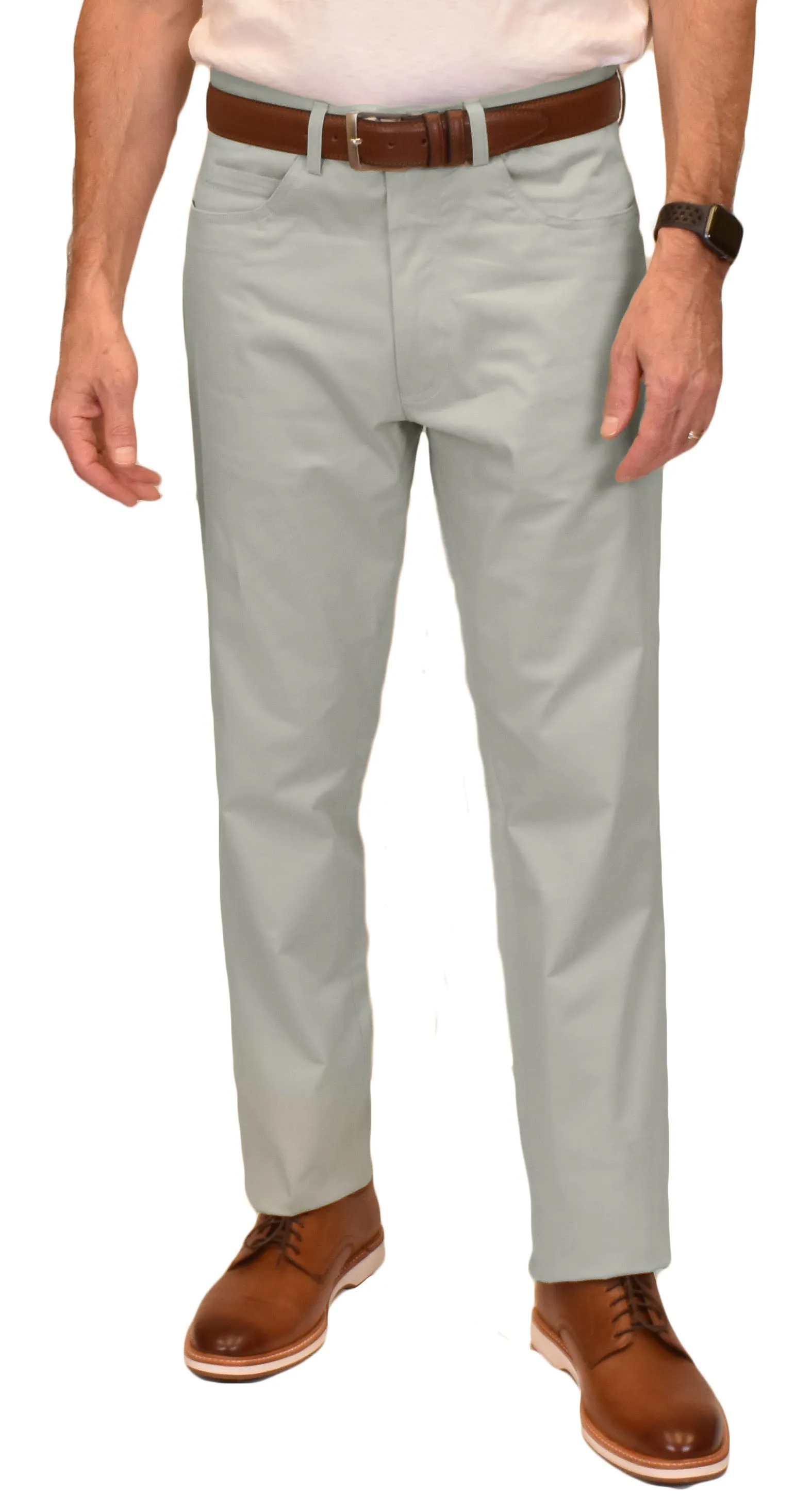 Charleston Khakis Fine Line Stretch Twill, 5 Pocket