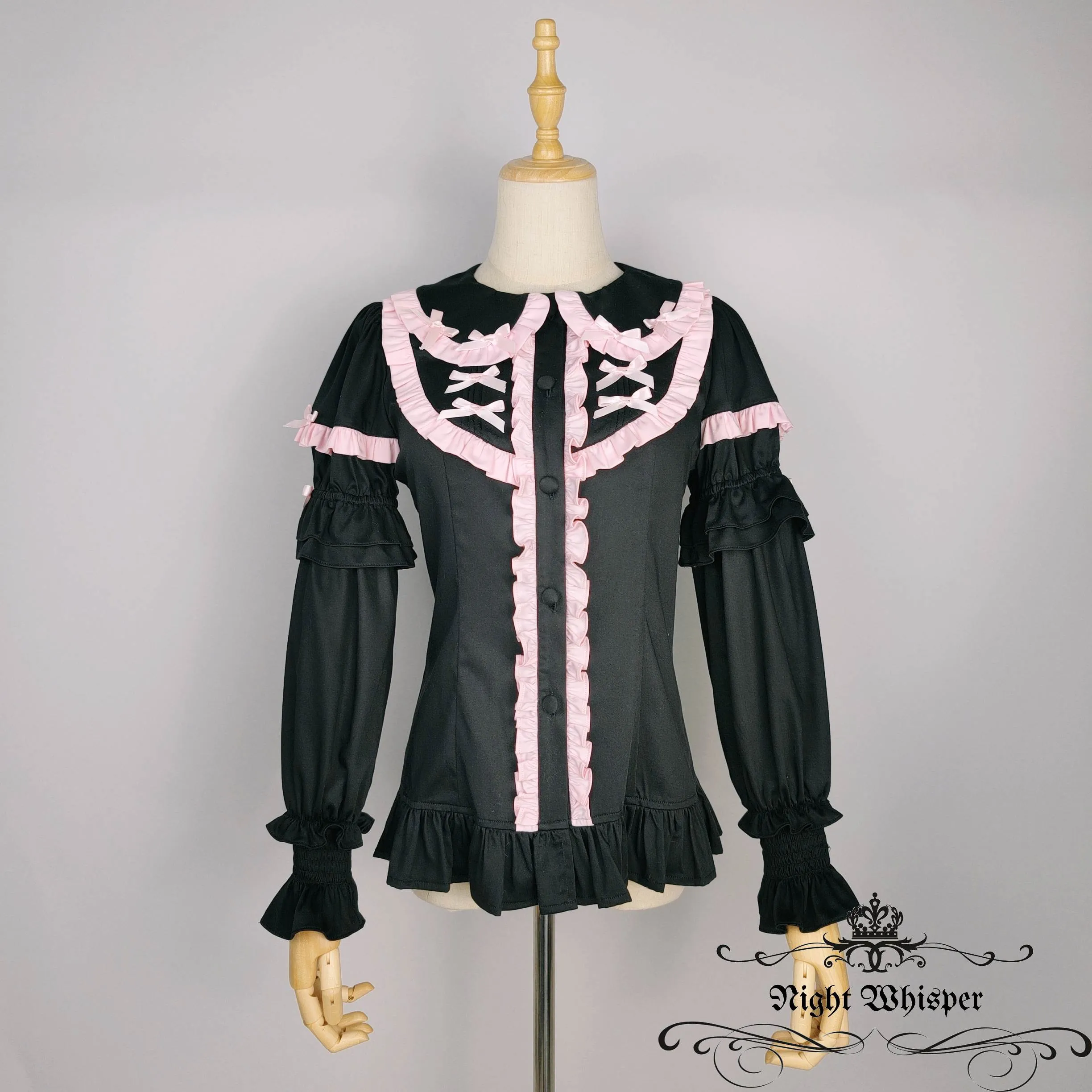 Chic Elegant Blouse with Detachable Sleeves