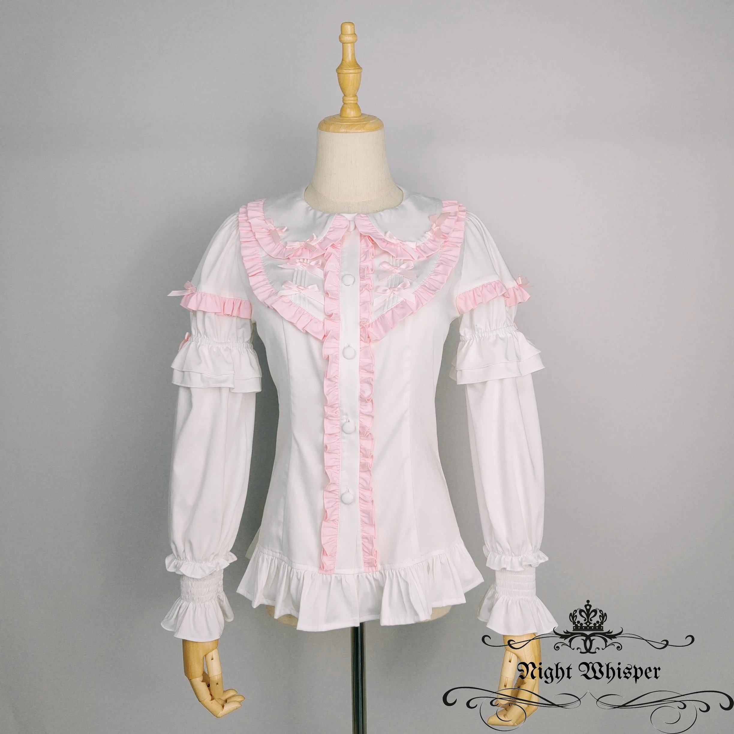 Chic Elegant Blouse with Detachable Sleeves