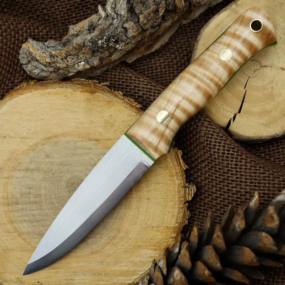 Classic: Curly Maple, Green & Yellow