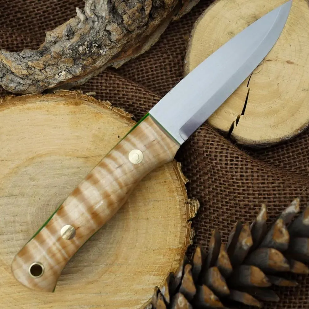 Classic: Curly Maple, Green & Yellow