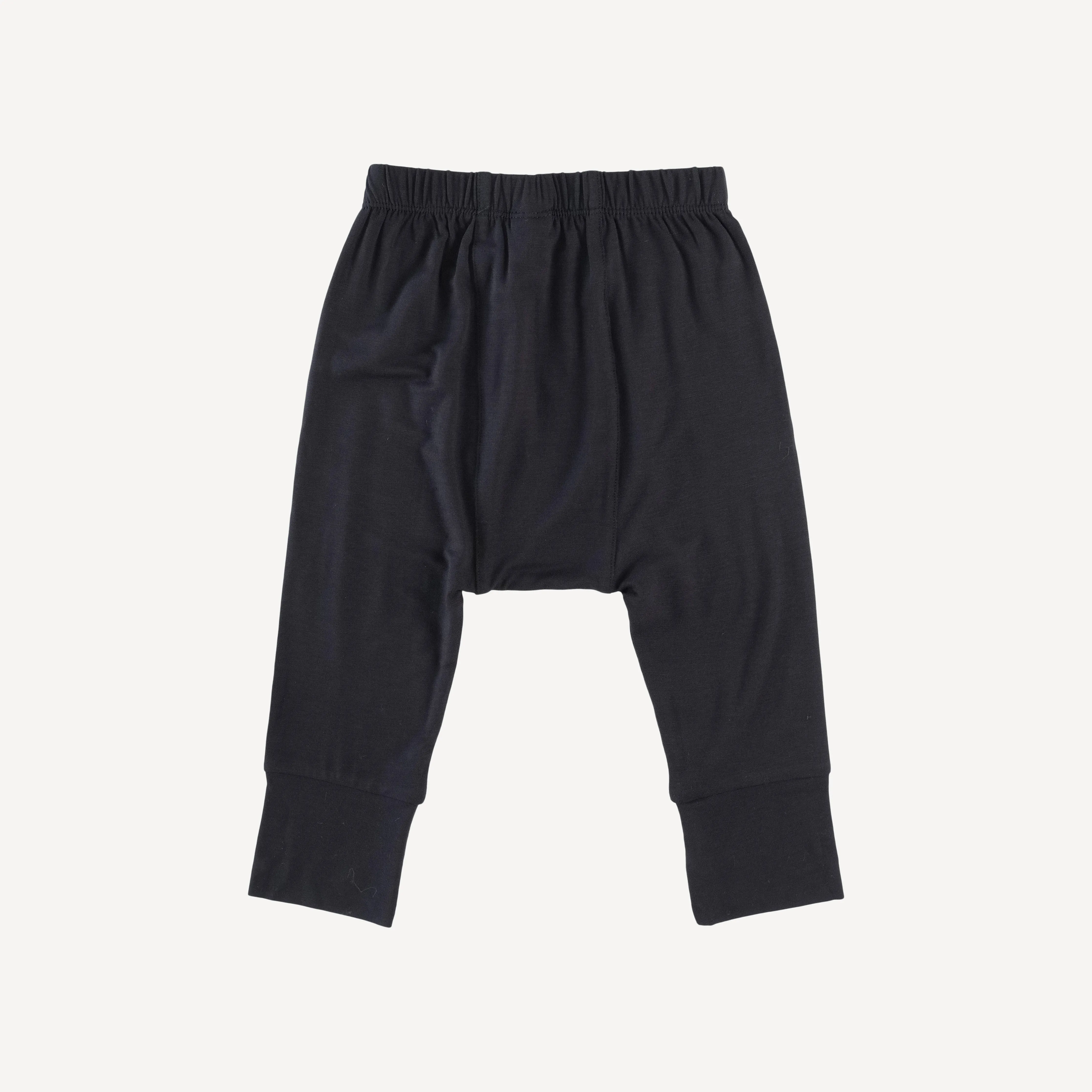classic panda pant | black | bamboo