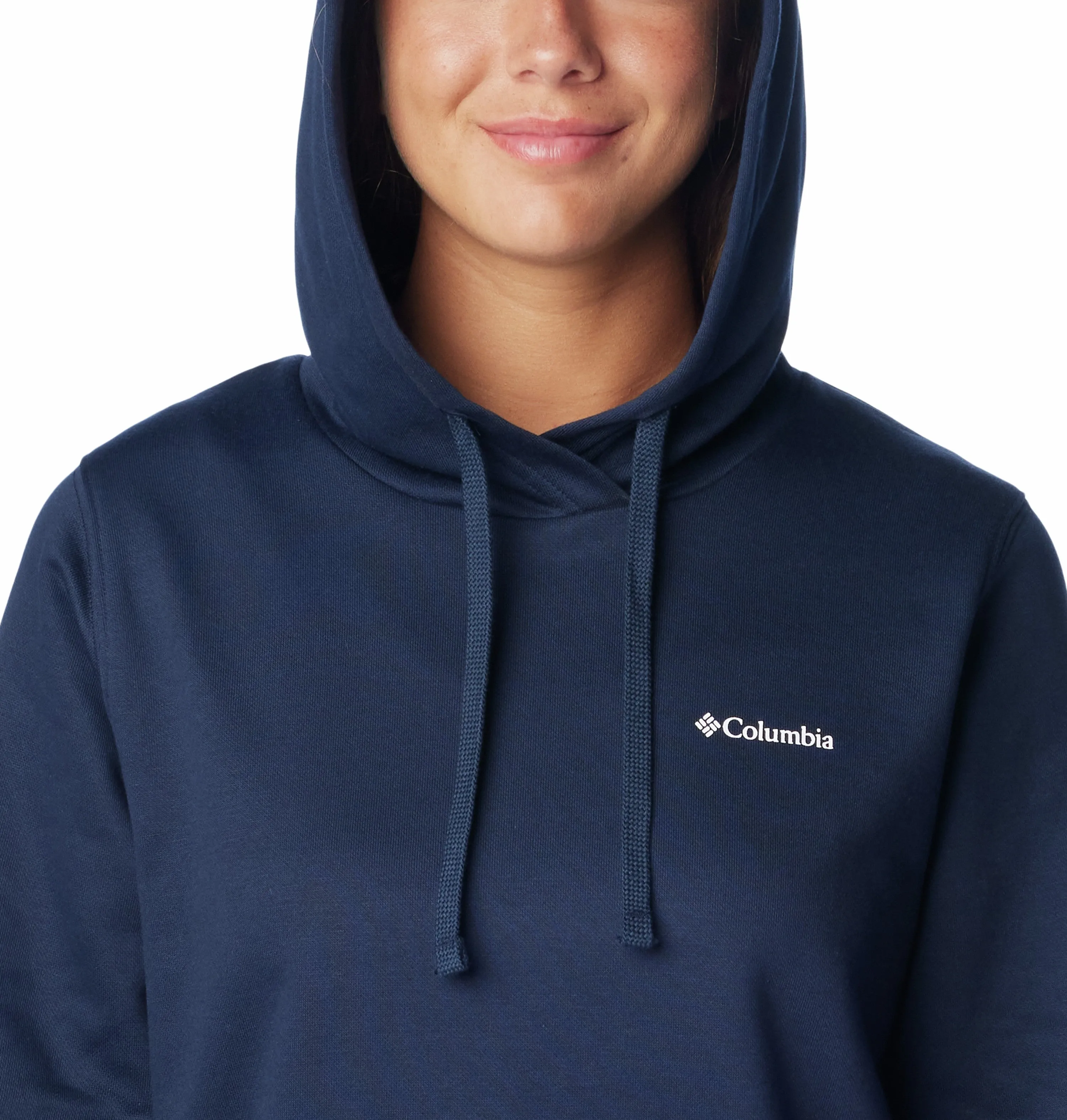 Columbia Ladies Trek Graphic Hoody-NAVY