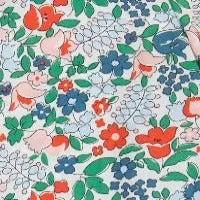 Dede Flutter Sleeve Top Green Floral