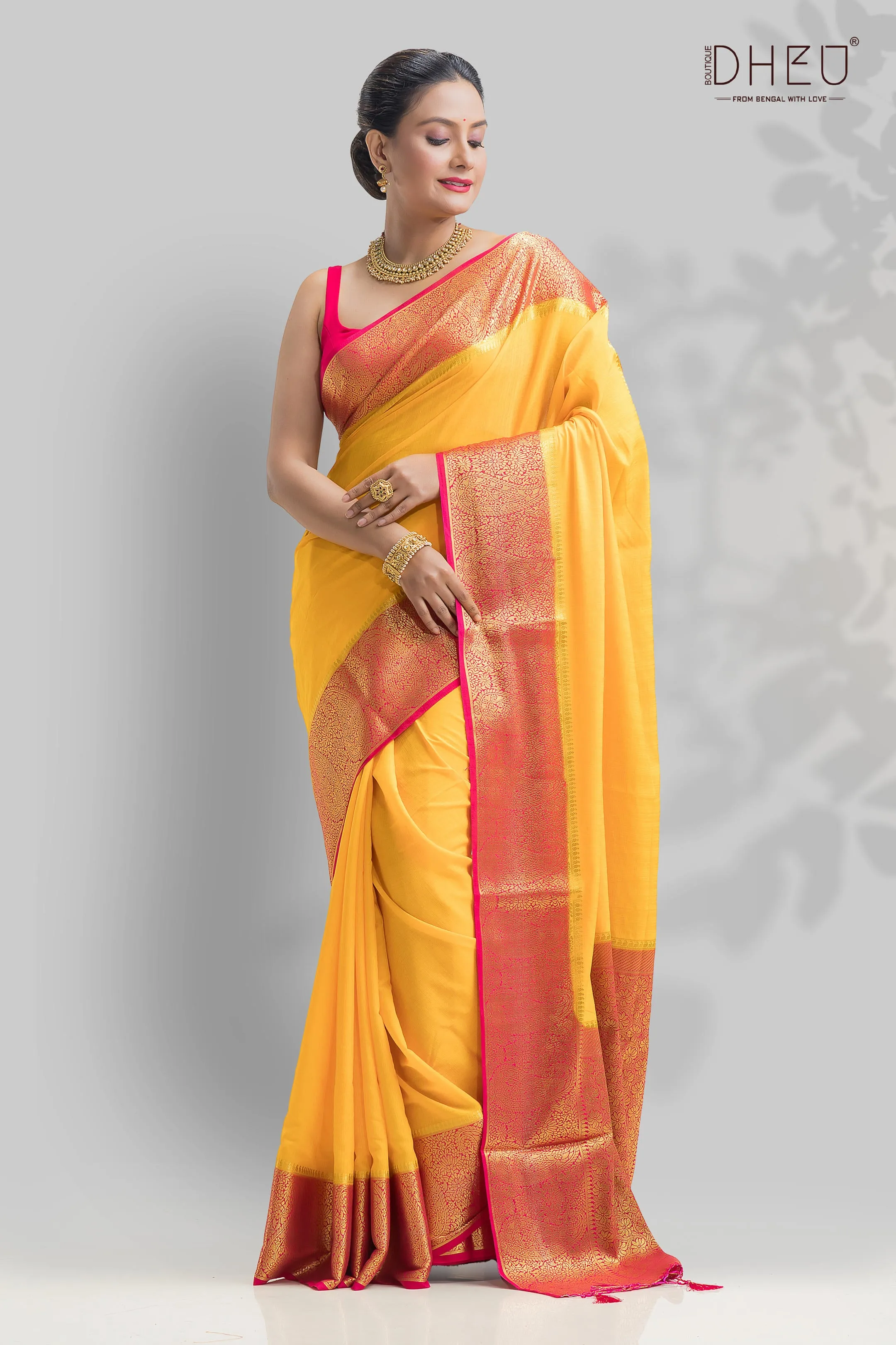 Designer Brocade Silk Saree