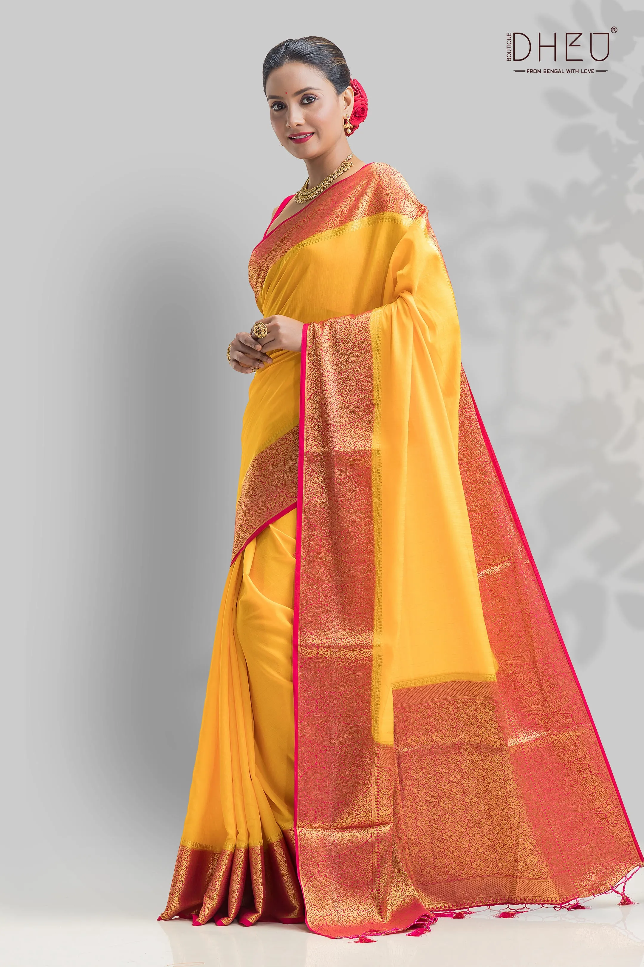 Designer Brocade Silk Saree