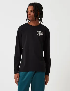 Deus Ex Machina Long Sleeve Tokyo T-shirt - Black