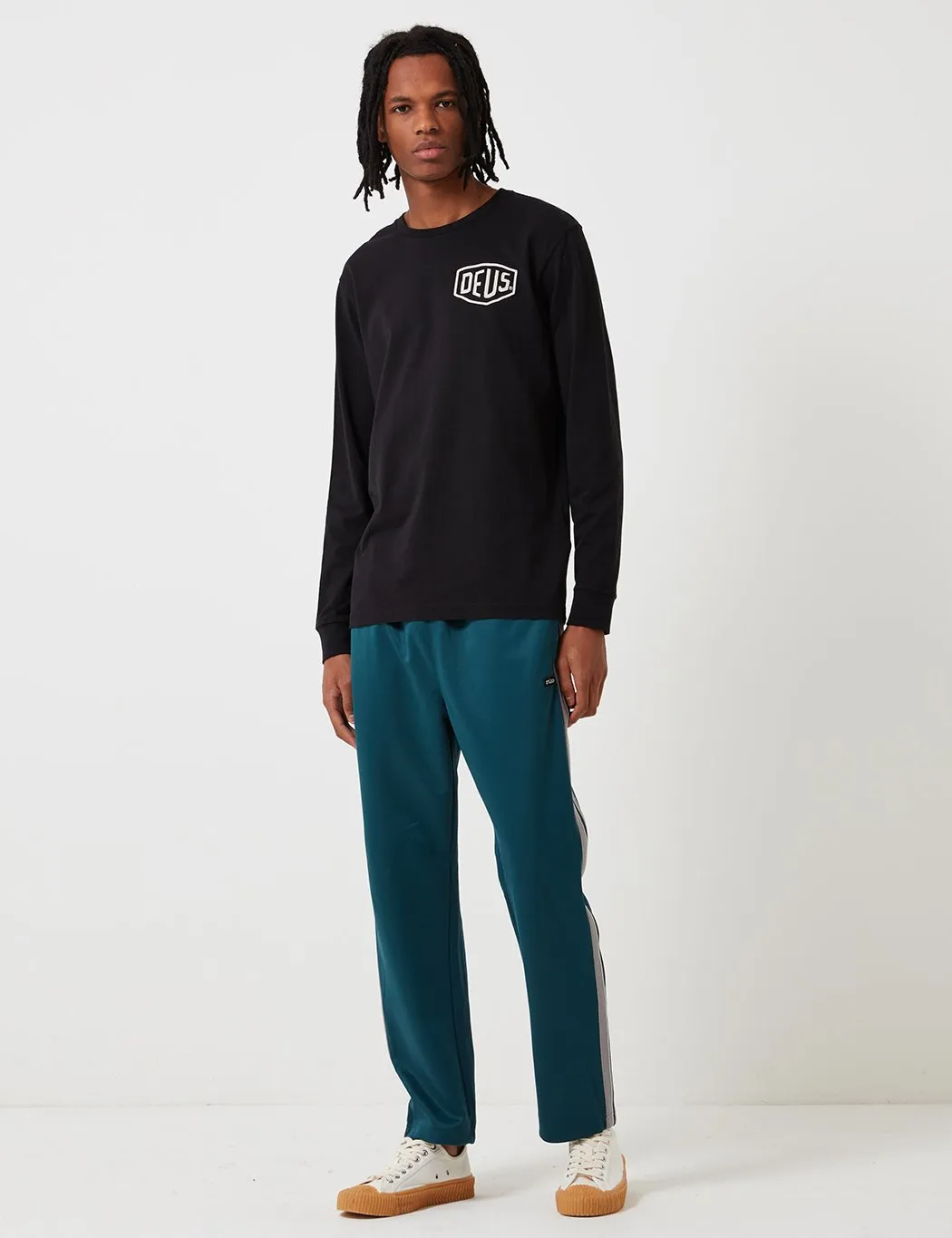 Deus Ex Machina Long Sleeve Tokyo T-shirt - Black