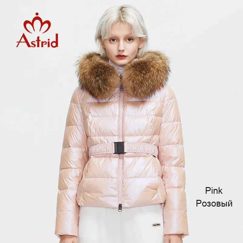 Dicke Parka Kurzjacke mit Kapuze