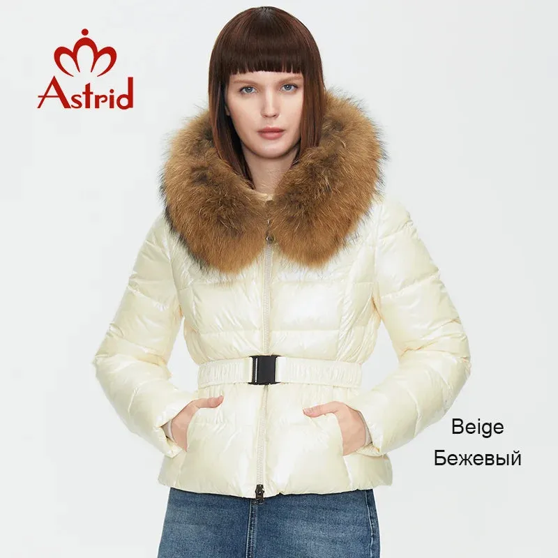 Dicke Parka Kurzjacke mit Kapuze