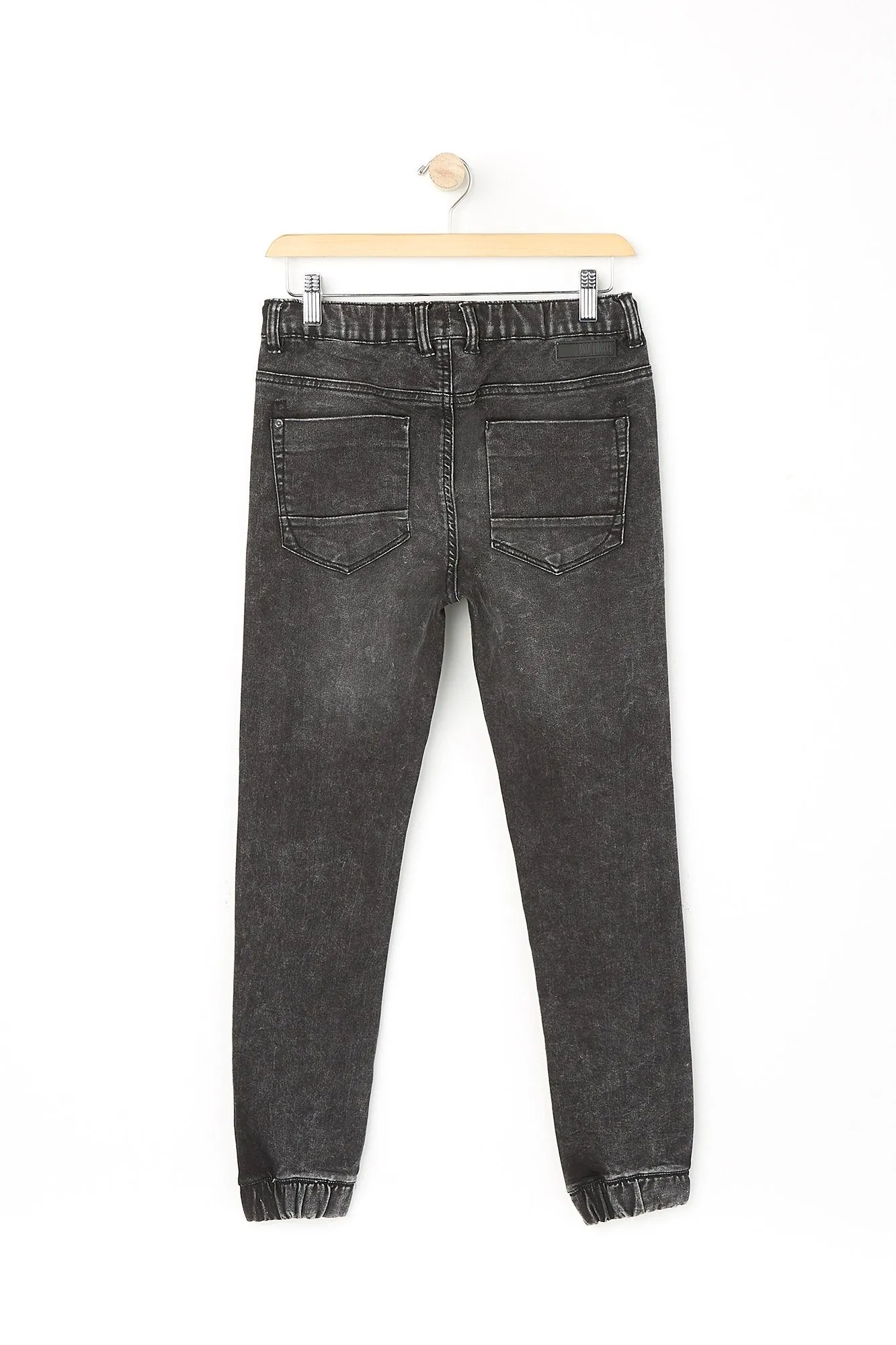 DNM Works Youth Charcoal Denim Jagger Jogger