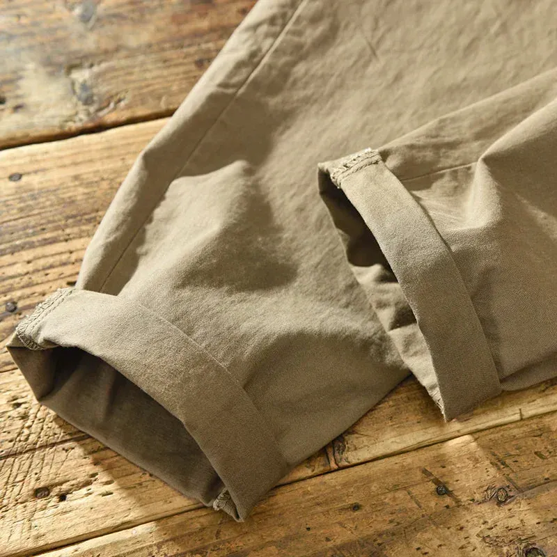 Elian | Tapered Cotton Pants