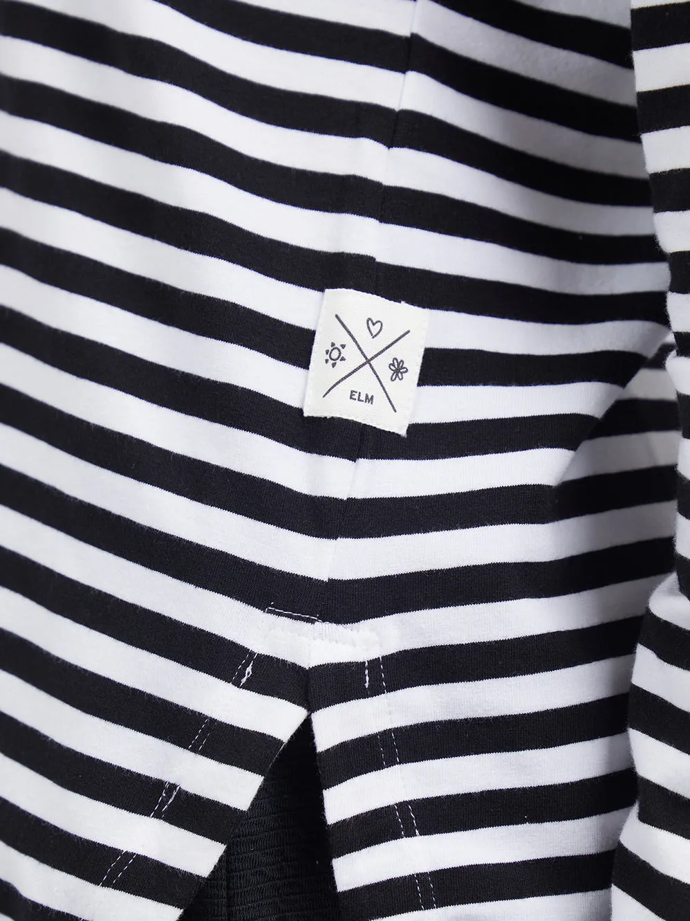 ELM LAUREN LONG SLEEVE STRIPE TEE