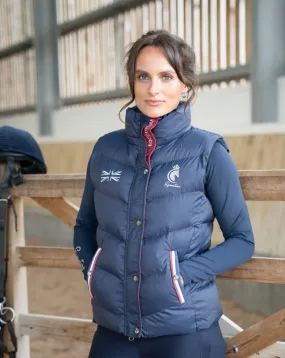 Exclusive Navy Team Gilet - Detachable Hood