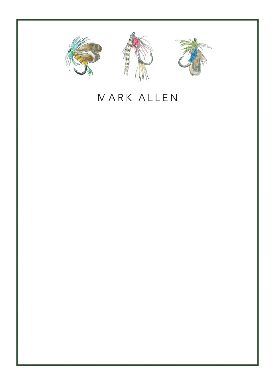 Fly Fish Notepad