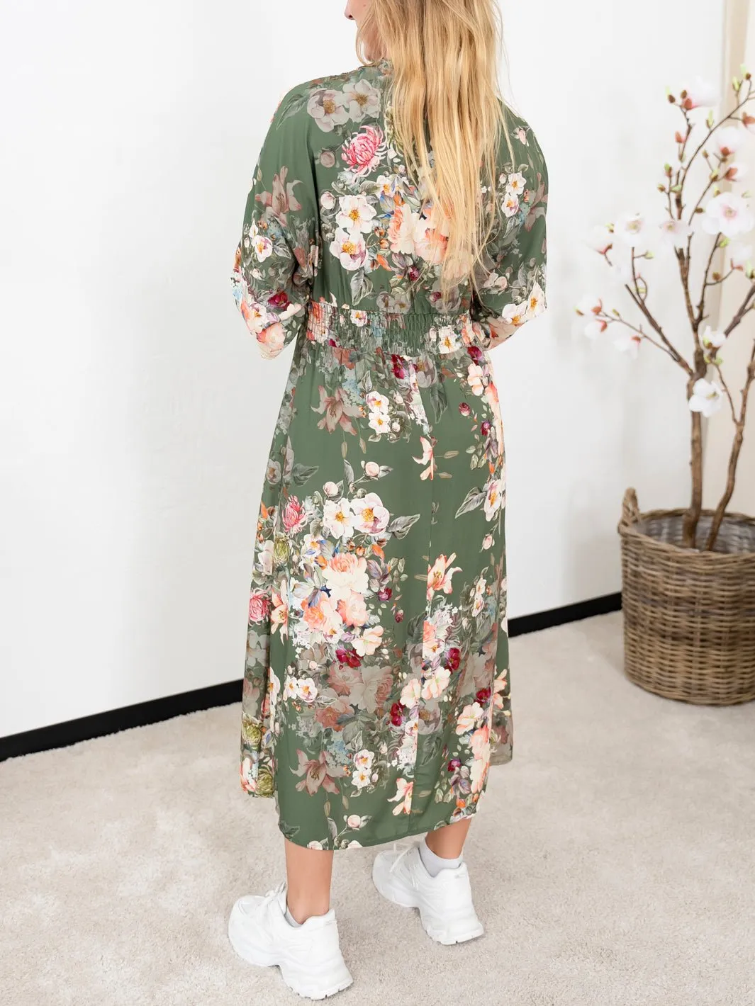 Fransa FXdalani dress dark olive