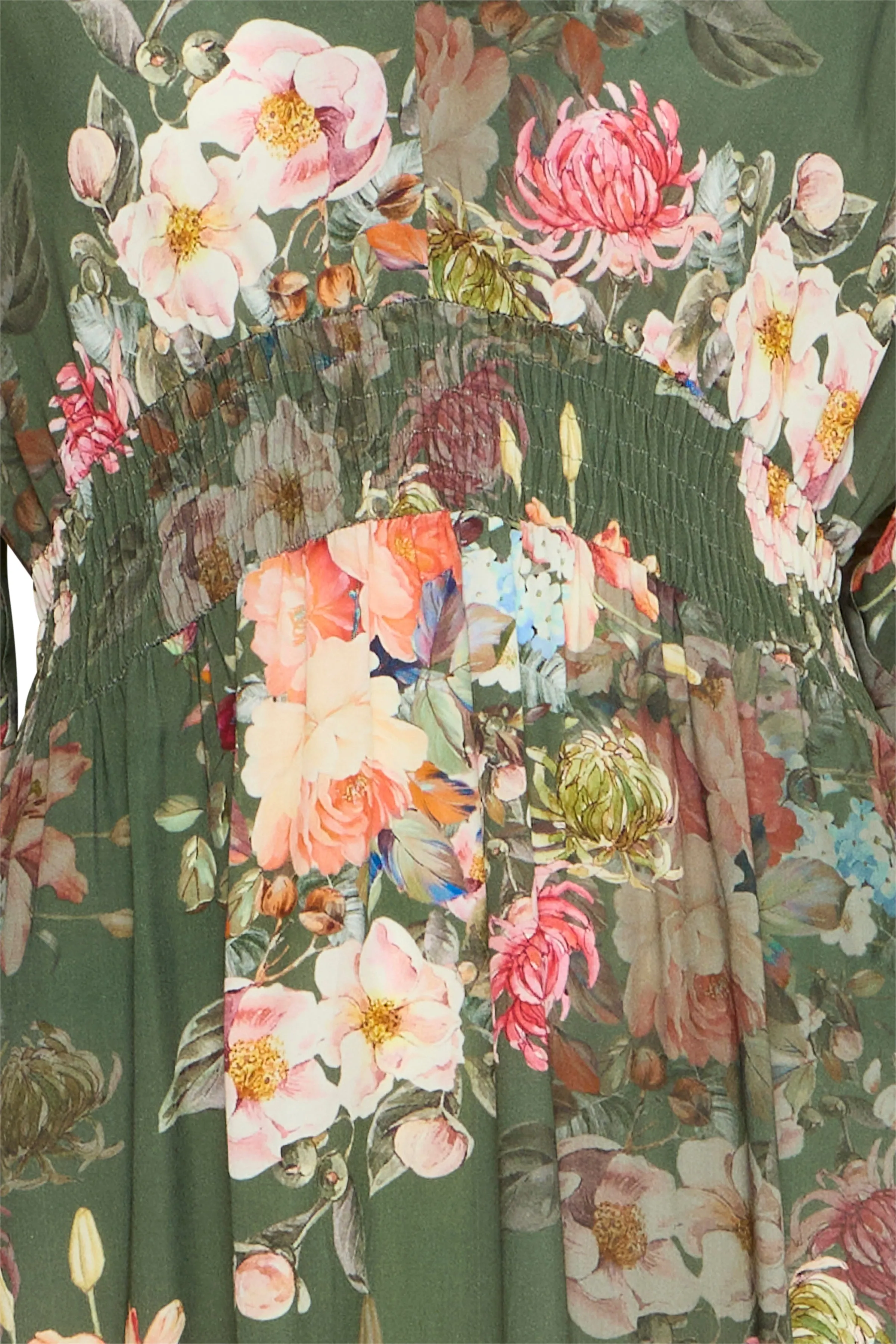 Fransa FXdalani dress dark olive