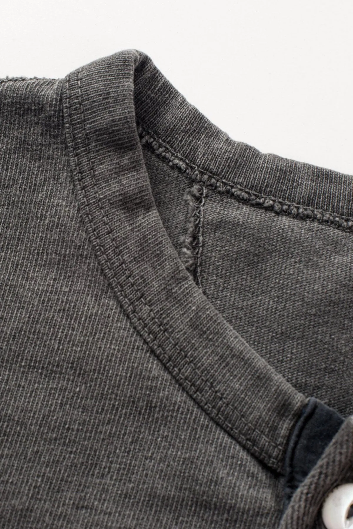 Freenote Cloth - 13 Ounce Henley - L/S Midnight