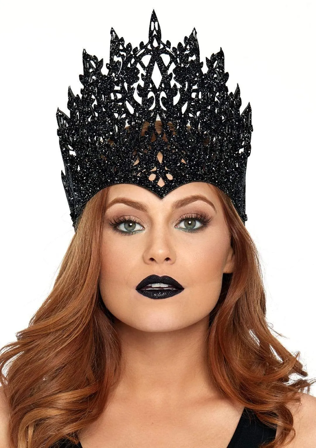 Glitter Die Cut Royal Crown With Jewel Accent