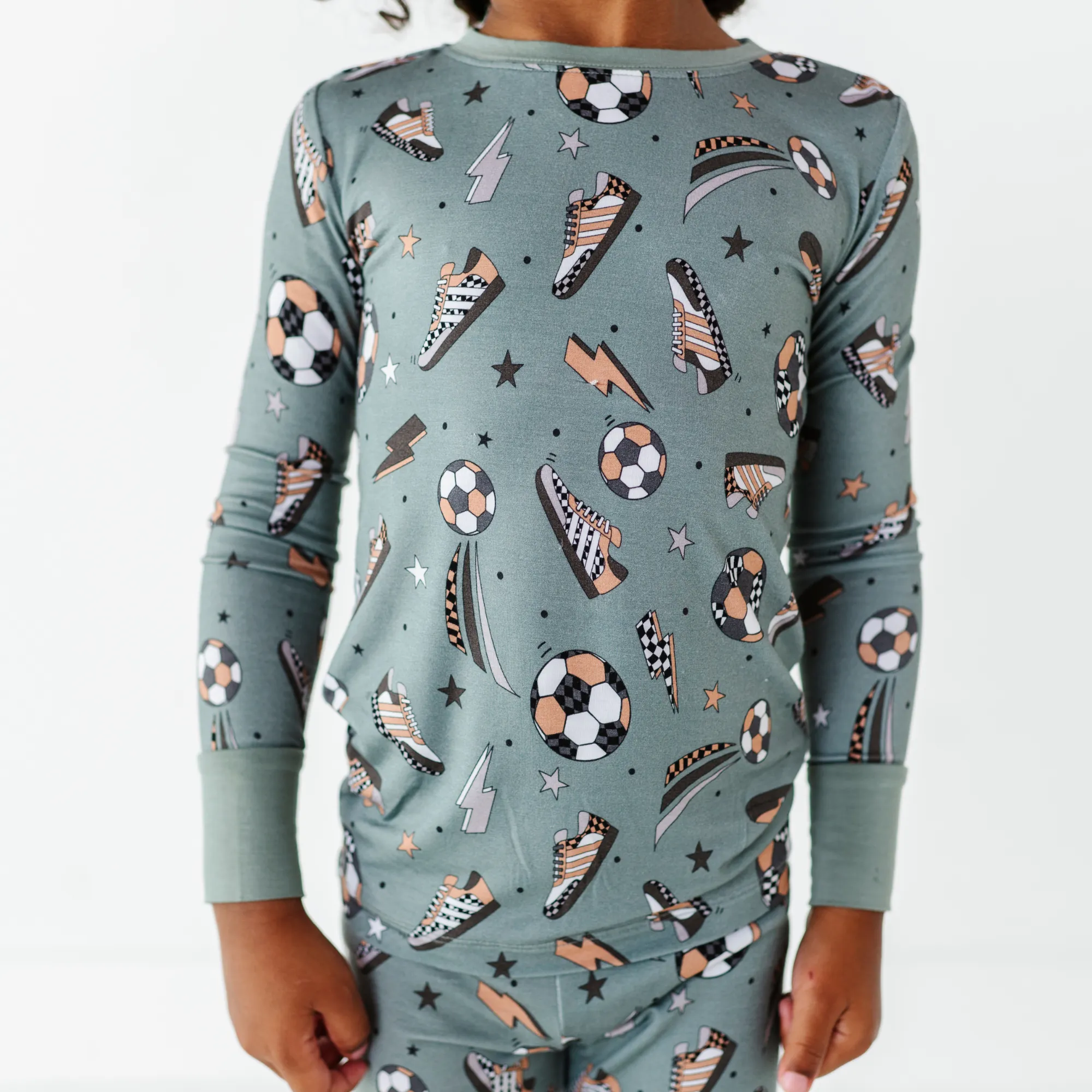 Goal Hard or Go Home Toddler/Big Kid Pajamas