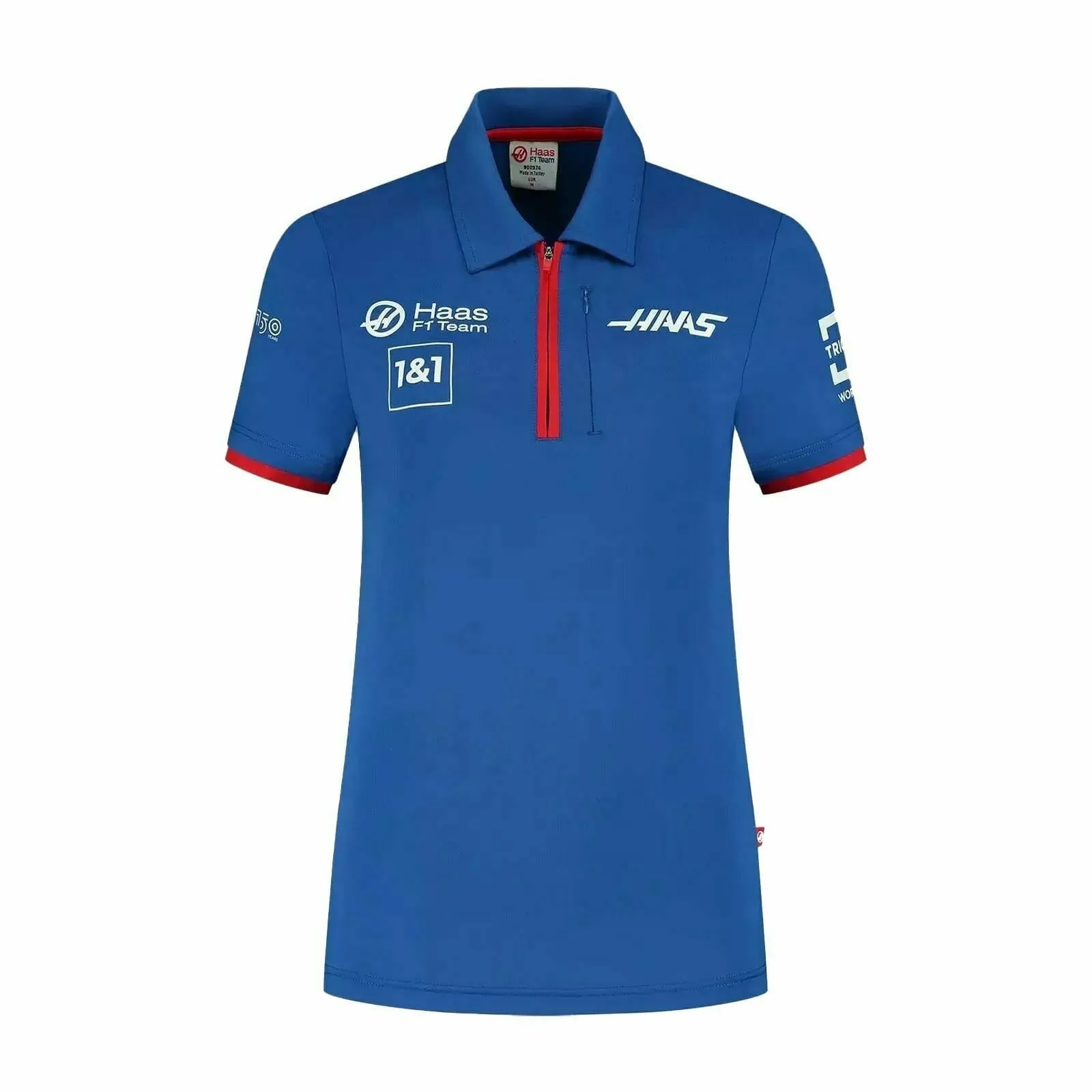 Haas Racing F1 2022 Women's Team Fitted Polo Shirt