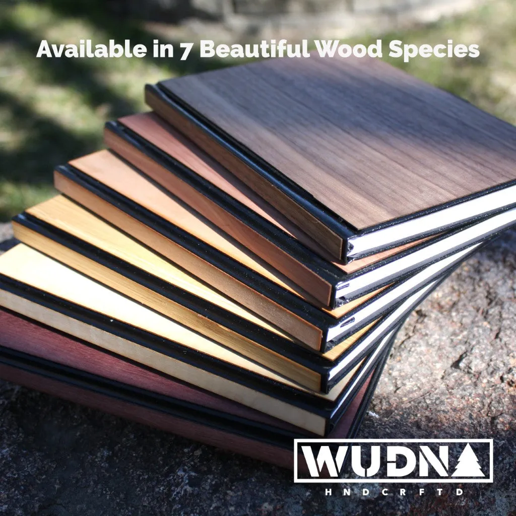 Handcrafted Wooden Journal / Planner (Winter Tree in Aromatic Cedar)