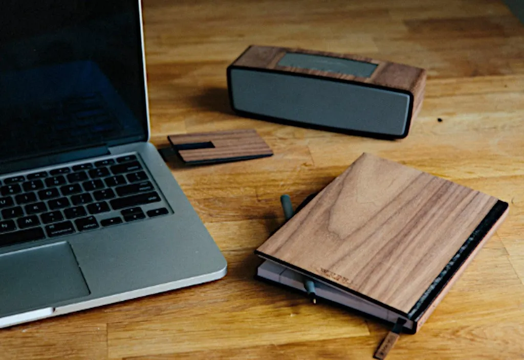 Handcrafted Wooden Journal / Planner (Winter Tree in Aromatic Cedar)