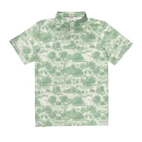 High Noon Performance Polo- Aurora - Sendero