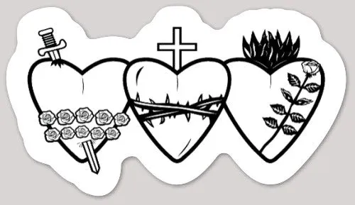 Holy Family Hearts® Sticker