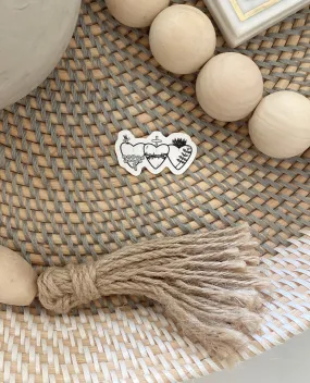Holy Family Hearts® Sticker
