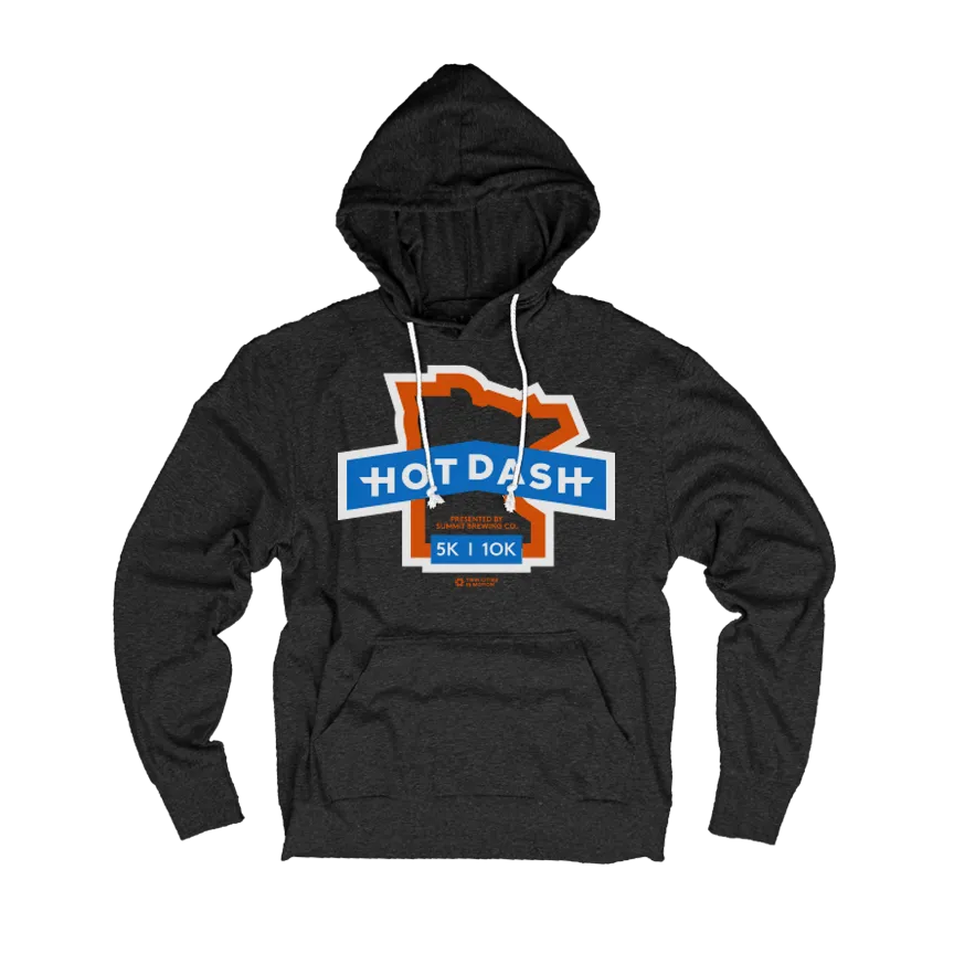 Hot Dash 2024 Participant Tri-Blend Hoodie