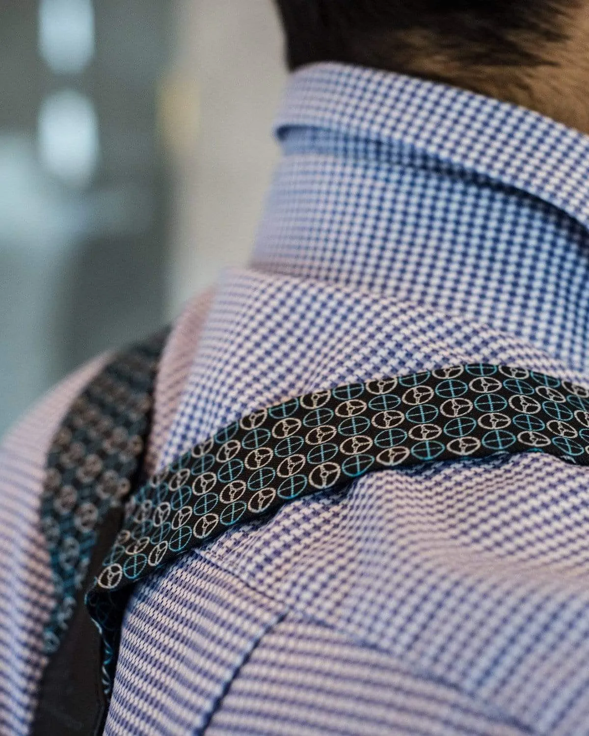 ICON - Silk Braces - Blue/Grey