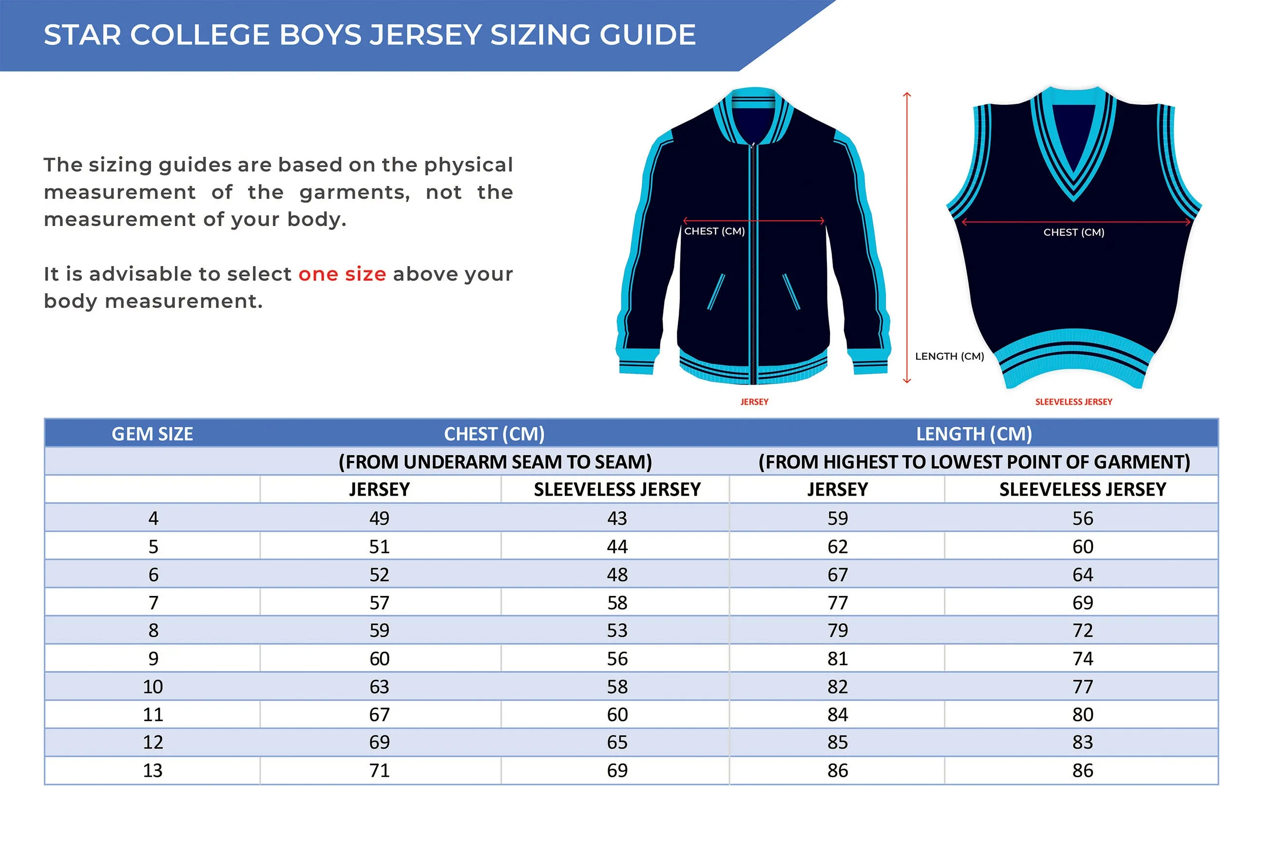 Jersey Combo Set - Star College Boys