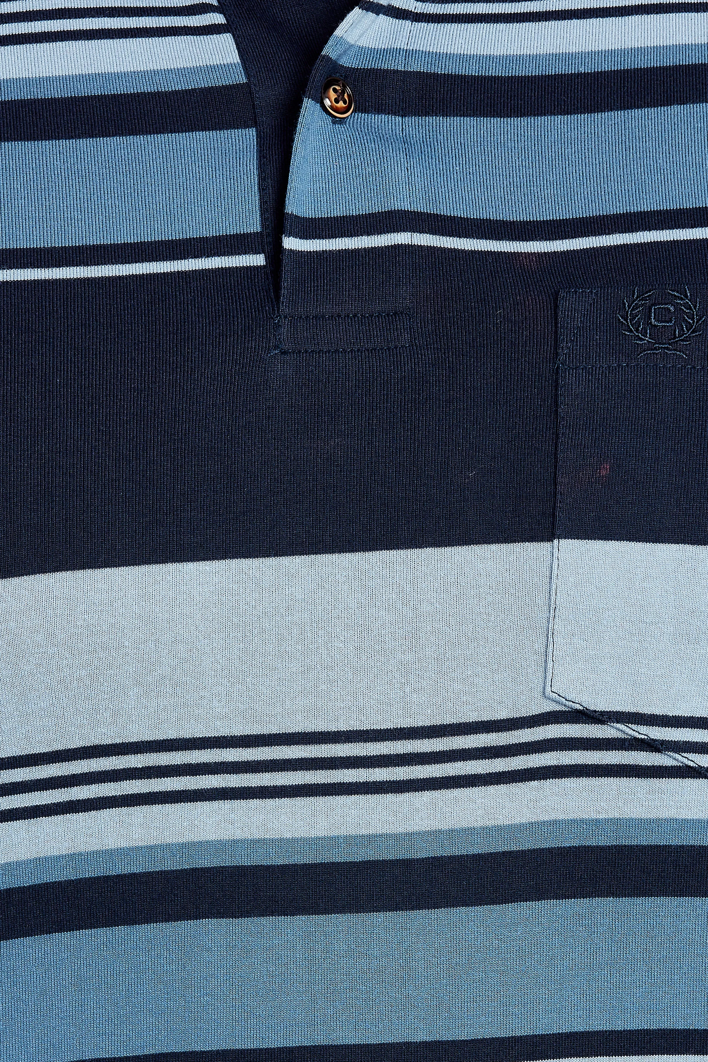 Jersey Stripe Polo
