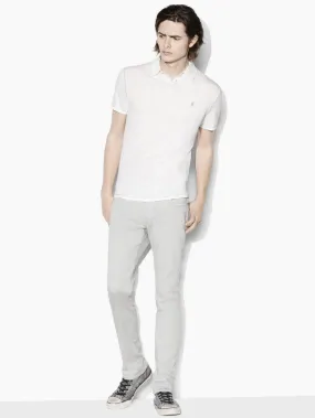 John Varvatos Peace Sign Polo, Salt