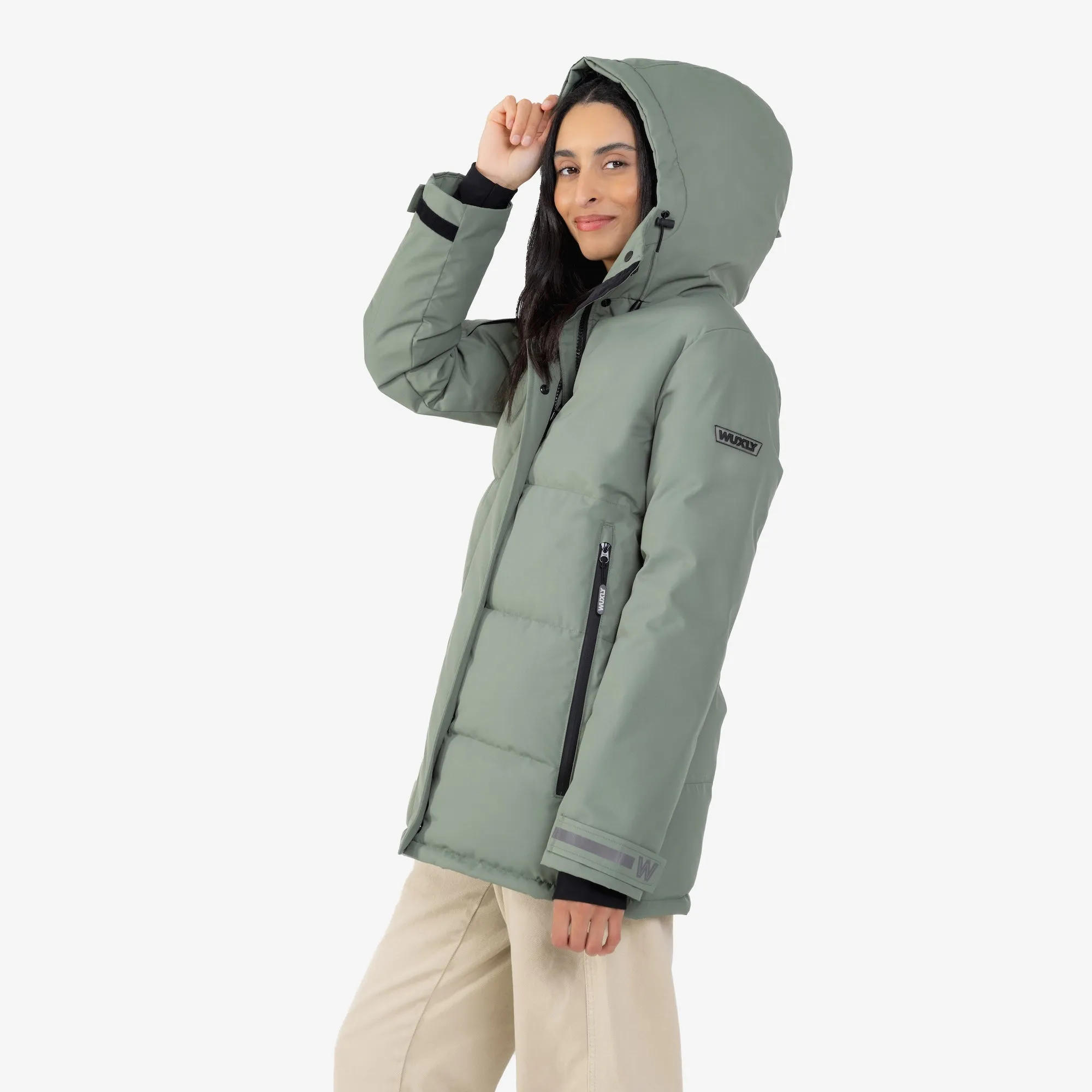Juneau Parka Sage Leaf