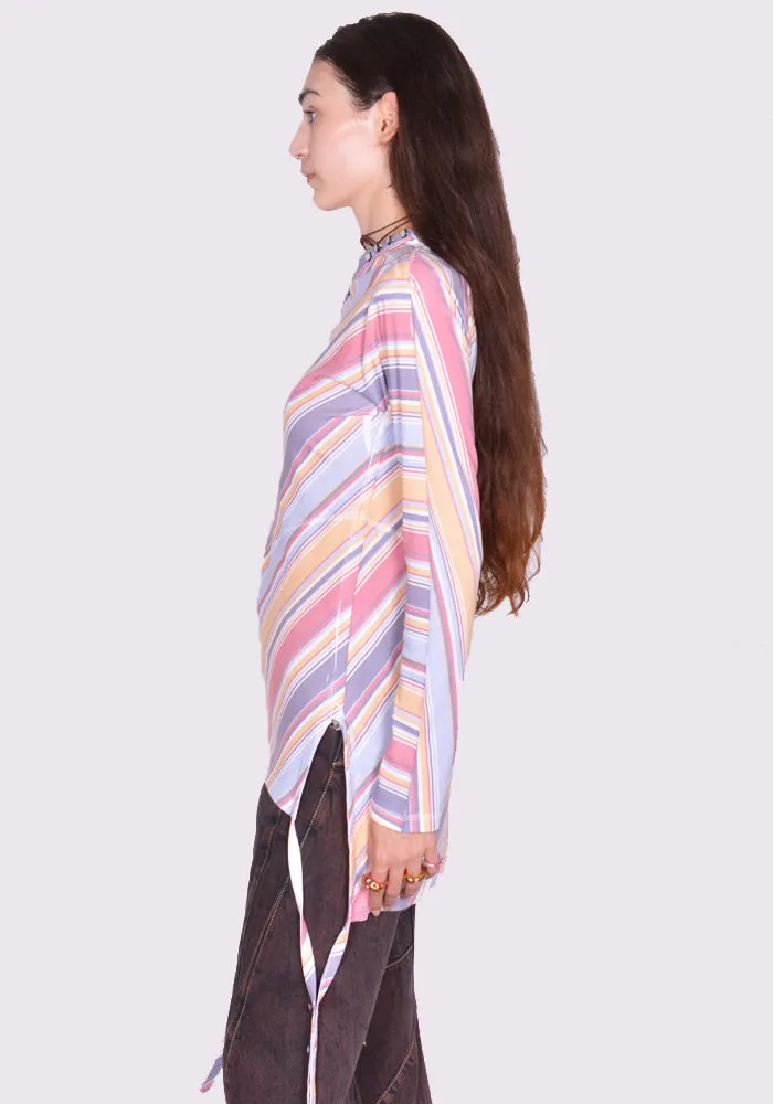 KIKO KOSTADINOV x LEVI'S 000GO-0000 PANDRA HENLEY T-SHIRT MULTI STRIPE (New season FW24)